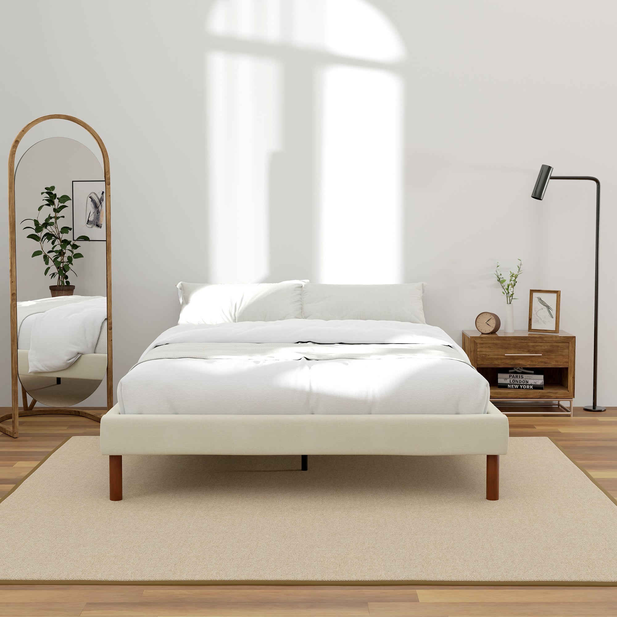 Bailey Upholstered Platform Bed