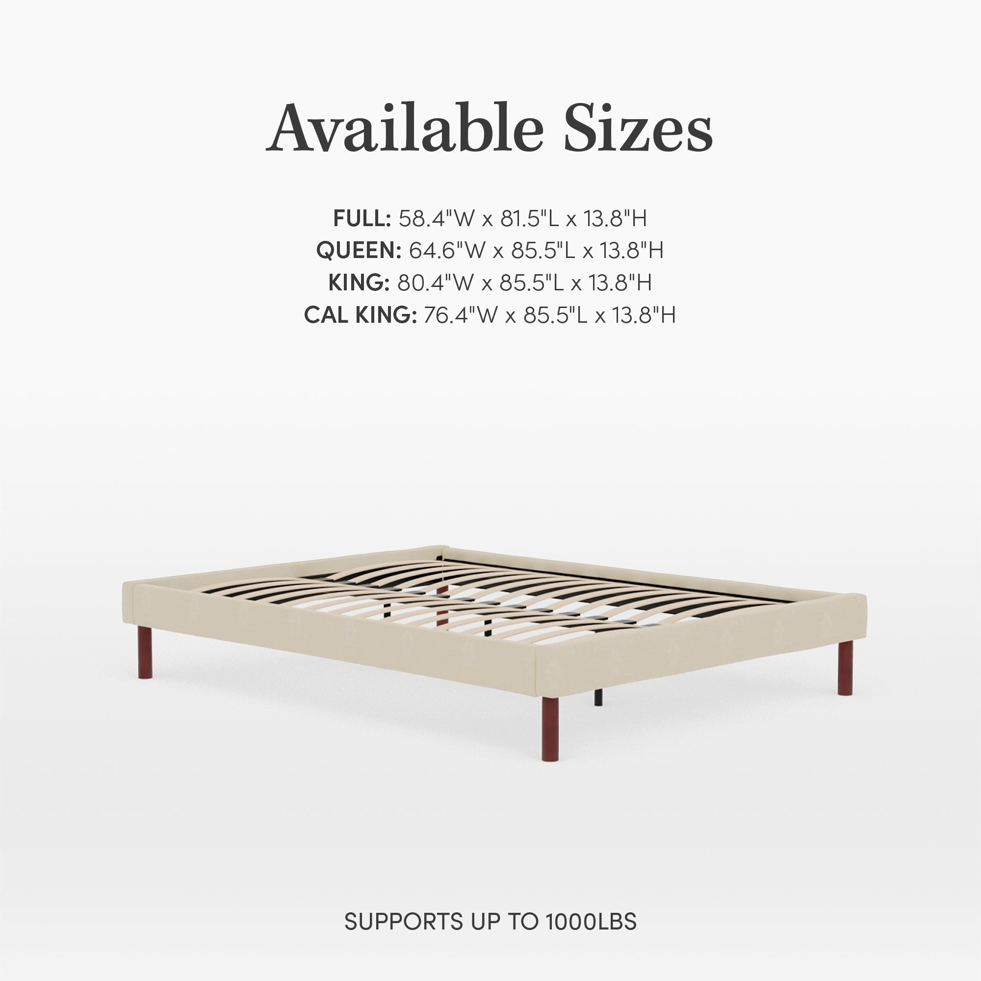 Bailey Upholstered Platform Bed