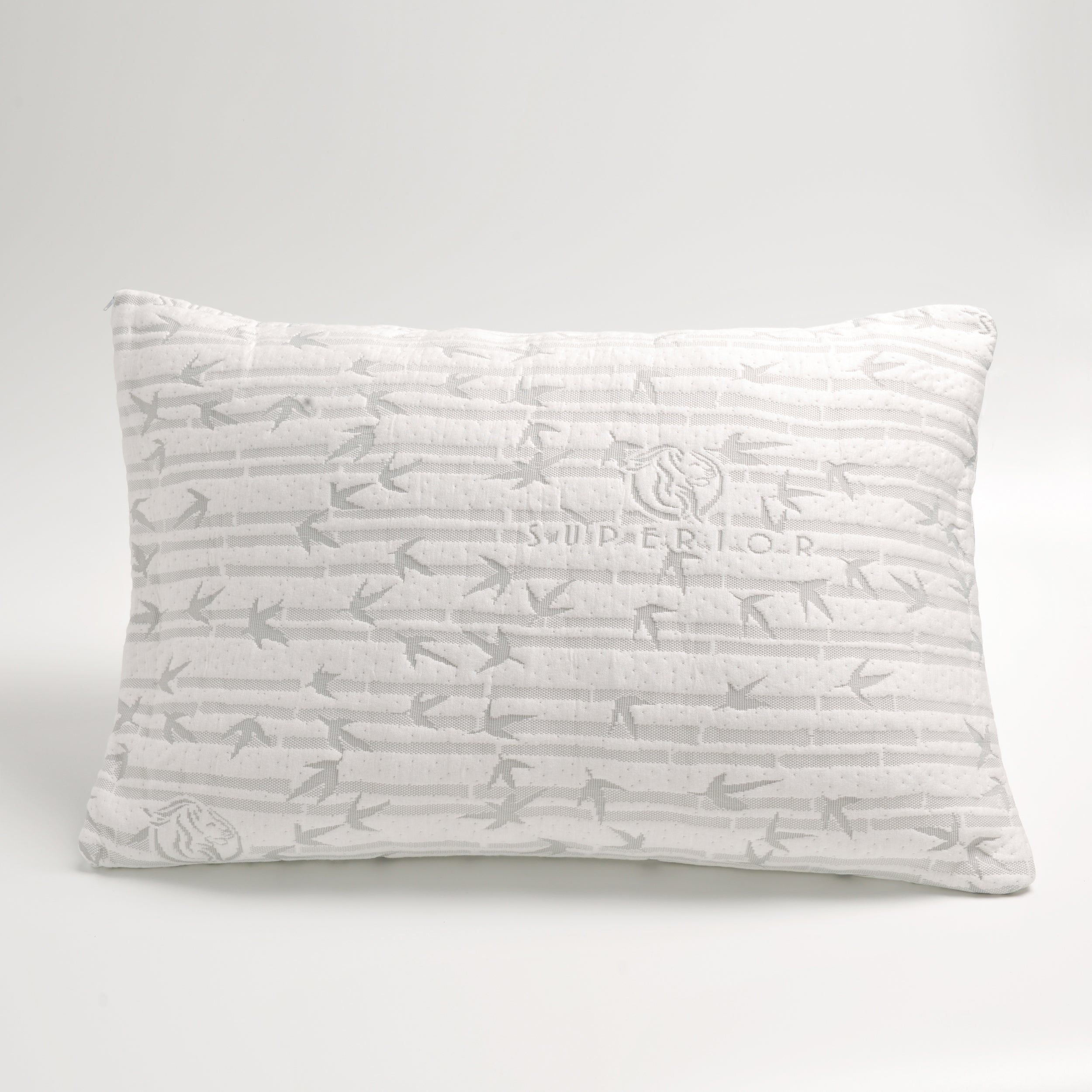 eLuxury Shredded Memory Foam Pillow with Removable Rayon from Bamboo Cover