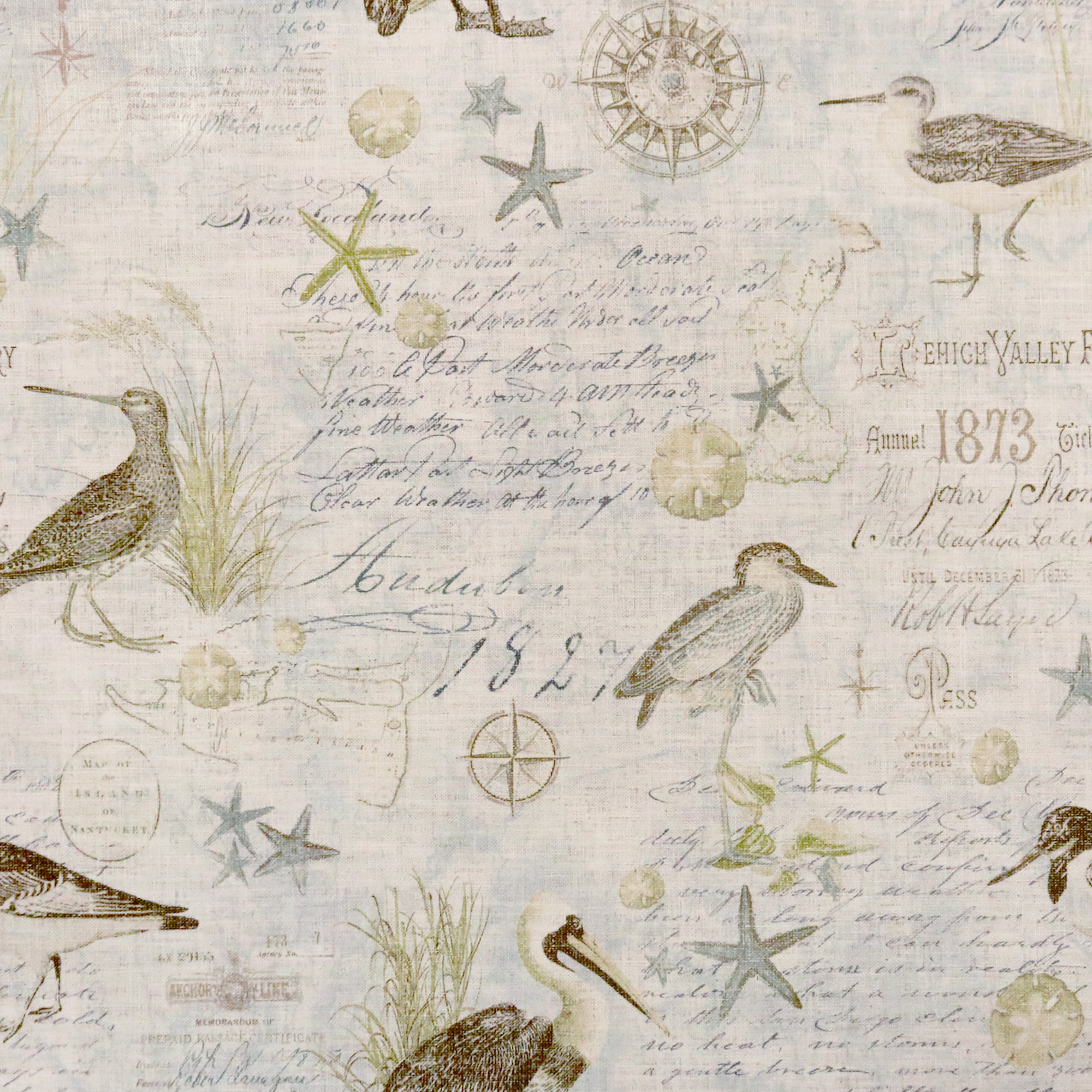 Pelican Bay Fabric - Sold by the Yard