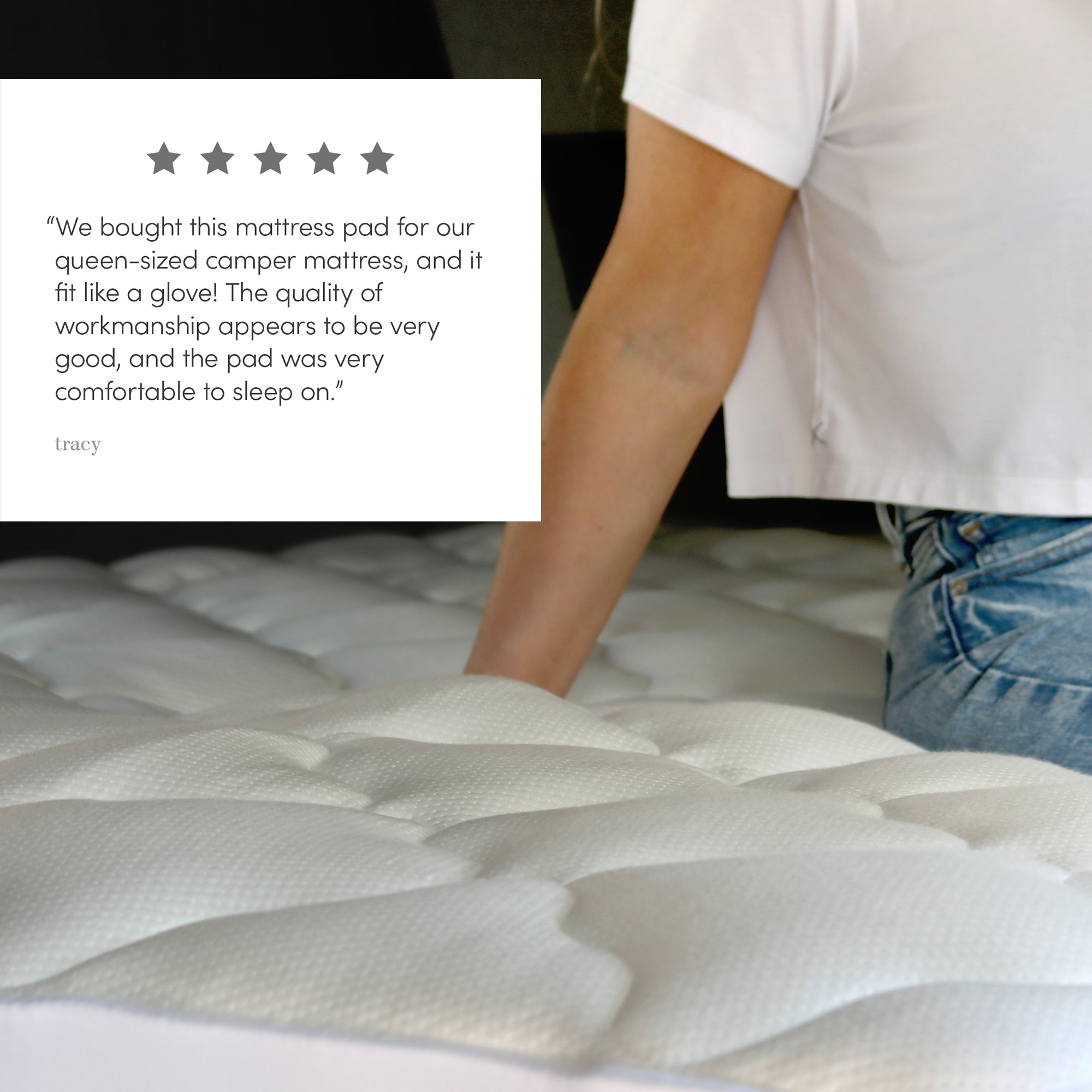 RV Bamboo Mattress Pad